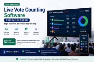 Live Vote Counting Software for Bangladesh